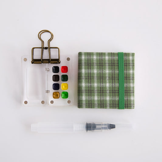 PocketArtist™ – Green Plaid (Clear Palette)