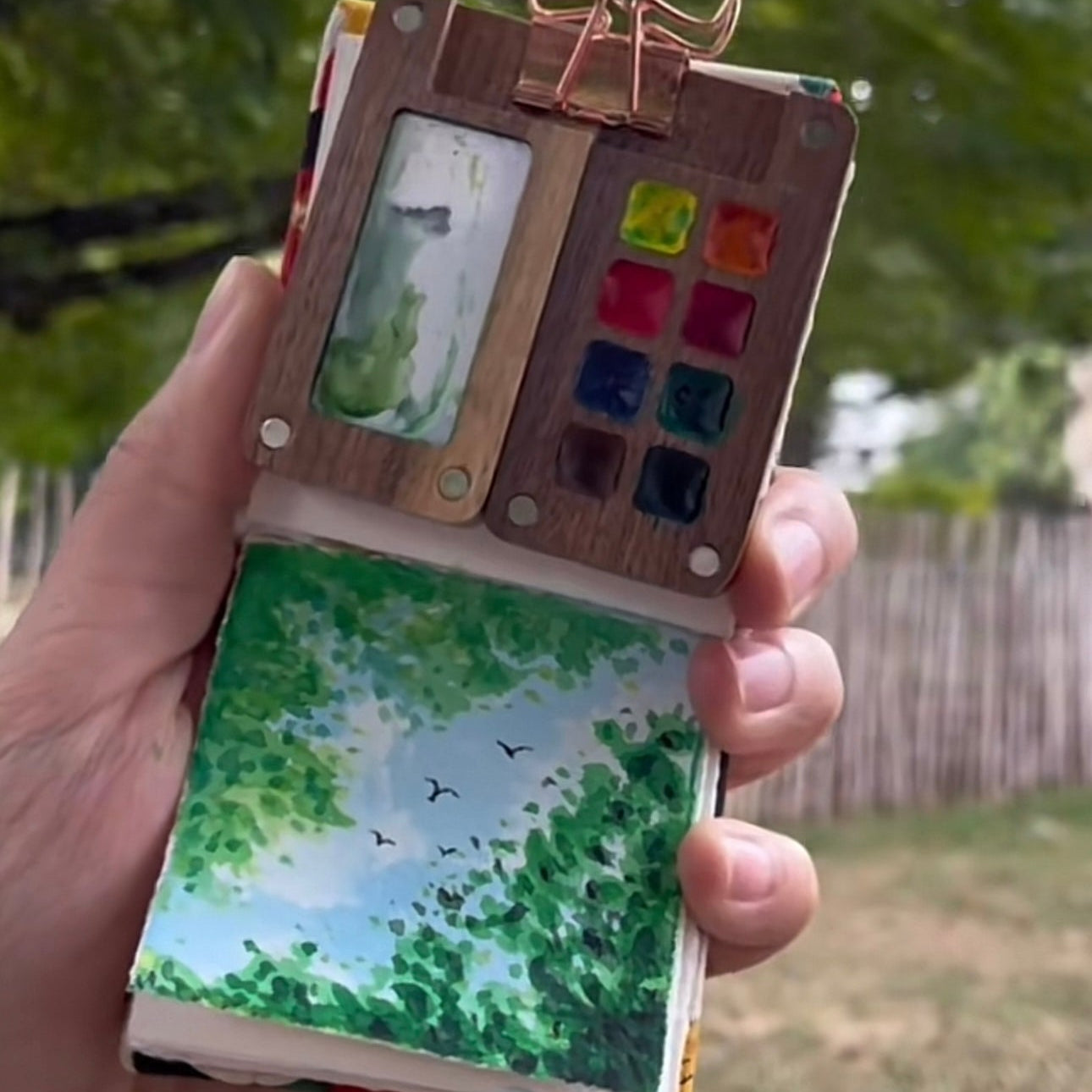 Pocket Artist Watercolor Travel Set